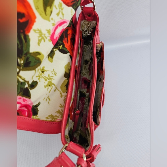 Kate Spade New York Nature Pink Leather Flap Shoulder Bag Purse - Picture 4 of 12